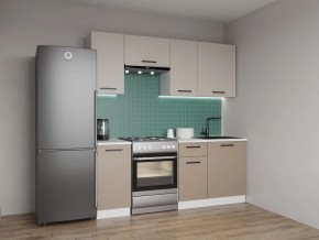 Кухонный гарнитур Каппучино 2000 (Стол. 38мм) в Надыме - nadym.ok-mebel.com | фото