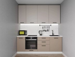 Кухонный гарнитур Каппучино 2200 h950 (Стол. 26мм) в Надыме - nadym.ok-mebel.com | фото