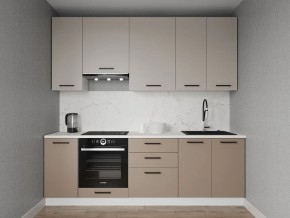Кухонный гарнитур Каппучино 2400 h950 (Стол. 26мм) в Надыме - nadym.ok-mebel.com | фото