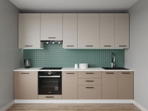 Кухонный гарнитур Каппучино 3000 h950 (Стол. 26мм) в Надыме - nadym.ok-mebel.com | фото