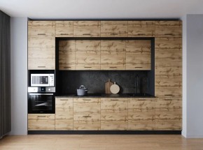 Кухонный гарнитур Крафт 3400 (Стол. 26мм) в Надыме - nadym.ok-mebel.com | фото