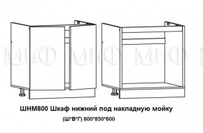 ЛИЗА-2 Кухонный гарнитур 1,6 Белый глянец холодный в Надыме - nadym.ok-mebel.com | фото 6