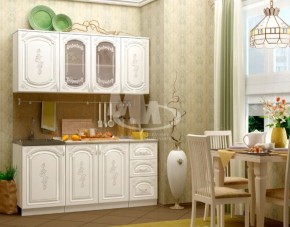 ЛИЗА-2 Кухонный гарнитур 1,7 Белый глянец холодный в Надыме - nadym.ok-mebel.com | фото 1