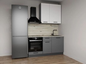 Кухонный гарнитур Меренга 1600 h950 (Стол. 38мм) в Надыме - nadym.ok-mebel.com | фото