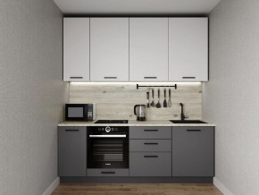 Кухонный гарнитур Меренга 2200 h950 (Стол. 38мм) в Надыме - nadym.ok-mebel.com | фото