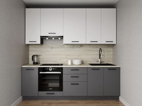 Кухонный гарнитур Меренга 2400 h950 (Стол. 26мм) в Надыме - nadym.ok-mebel.com | фото