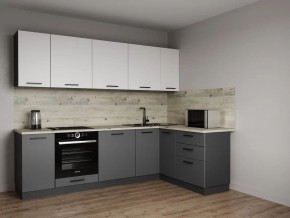 Кухонный гарнитур Меренга 2600*1600 (Стол. 38мм) в Надыме - nadym.ok-mebel.com | фото