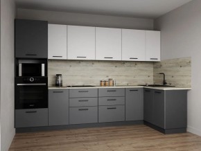 Кухонный гарнитур Меренга 3200*1400 (Стол. 38 мм) в Надыме - nadym.ok-mebel.com | фото