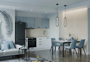 Кухонный гарнитур Ниагара 2550 (Стол. 38мм) в Надыме - nadym.ok-mebel.com | фото