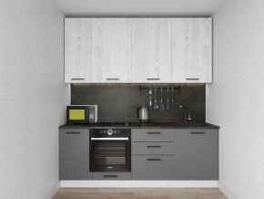 Кухонный гарнитур Санторини 2200 h 950 (Стол. 26мм) в Надыме - nadym.ok-mebel.com | фото
