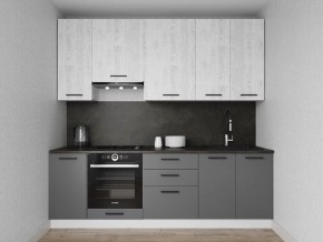Кухонный гарнитур Санторини 2400 h950 (Стол. 26мм) в Надыме - nadym.ok-mebel.com | фото