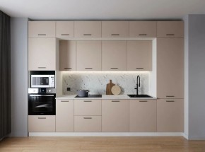 Кухонный гарнитур Шампань 3400 (Стол. 26мм) в Надыме - nadym.ok-mebel.com | фото