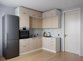 Кухонный гарнитур Шимо 2200*1700 (Стол. 38мм) в Надыме - nadym.ok-mebel.com | фото