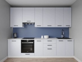 Кухонный гарнитур Смоки 2400 h950 (Стол. 38 мм) в Надыме - nadym.ok-mebel.com | фото