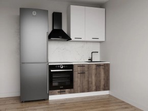 Кухонный гарнитур Старое Дерево 1600 h950 (Стол. 26мм) в Надыме - nadym.ok-mebel.com | фото