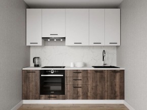 Кухонный гарнитур Старое Дерево 2400 h950 (Стол. 26мм) в Надыме - nadym.ok-mebel.com | фото