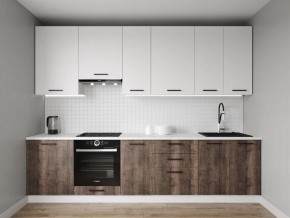 Кухонный гарнитур Старое Дерево 3000 h950 (Стол. 38мм) в Надыме - nadym.ok-mebel.com | фото