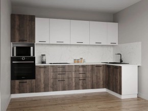 Кухонный гарнитур Старое Дерево 3200*1400 (Стол. 38мм) в Надыме - nadym.ok-mebel.com | фото