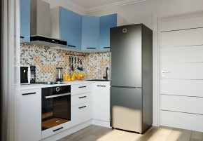 Кухонный гарнитур угловой Капри 2200х1000 (Стол. 26мм) в Надыме - nadym.ok-mebel.com | фото