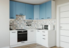 Кухонный гарнитур угловой Капри 2200х1600 h950 (Стол. 38мм) в Надыме - nadym.ok-mebel.com | фото