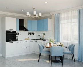 Кухонный гарнитур угловой Капри 2400х1600 (Стол. 26мм) в Надыме - nadym.ok-mebel.com | фото