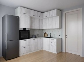 Кухонный гарнитур угловой Пайн 2200*1700 (Стол. 26мм) в Надыме - nadym.ok-mebel.com | фото
