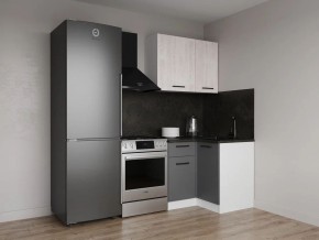 Кухонный гарнитур угловой Санторини 1000*1000 (Стол. 38мм) в Надыме - nadym.ok-mebel.com | фото
