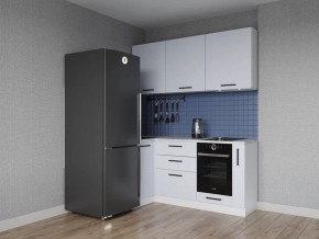 Кухонный гарнитур угловой Смоки 1000*1800 (Стол. 38 мм) в Надыме - nadym.ok-mebel.com | фото