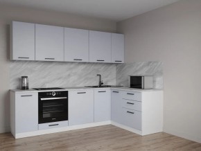 Кухонный гарнитур угловой Смоки 2600*1600 (Стол. 38 мм) в Надыме - nadym.ok-mebel.com | фото