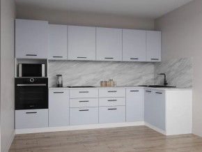 Кухонный гарнитур угловой Смоки 3200*1400 (Стол. 26мм) в Надыме - nadym.ok-mebel.com | фото