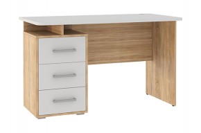ЛАЙТ 2 Стол компьютерный (1200)  дуб сонома/белый в Надыме - nadym.ok-mebel.com | фото