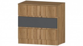 ЛЕНОРА Комод 3 ящика (графит) в Надыме - nadym.ok-mebel.com | фото