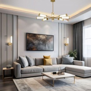 Люстра на штанге Eurosvet Stark 50386 LED латунь в Надыме - nadym.ok-mebel.com | фото 3