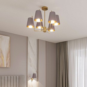 Люстра на штанге Eurosvet Topanga 60173/6 латунь в Надыме - nadym.ok-mebel.com | фото 3