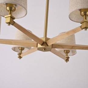 Люстра на штанге Imperiumloft Jorgenson Beige/Light wood STAVRA01 в Надыме - nadym.ok-mebel.com | фото 6