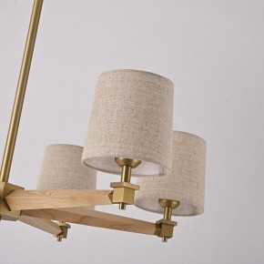 Люстра на штанге Imperiumloft Jorgenson Beige/Light wood STAVRA01 в Надыме - nadym.ok-mebel.com | фото 7