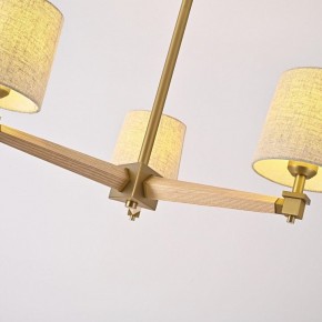 Люстра на штанге Imperiumloft Jorgenson Beige/Light wood STAVRA01 в Надыме - nadym.ok-mebel.com | фото 13