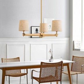 Люстра на штанге Imperiumloft Jorgenson White/Light wood STAVRA01 в Надыме - nadym.ok-mebel.com | фото 5