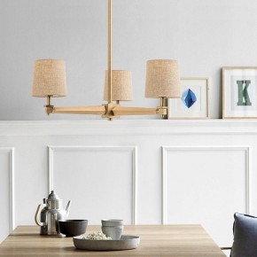 Люстра на штанге Imperiumloft Jorgenson White/Light wood STAVRA01 в Надыме - nadym.ok-mebel.com | фото 6