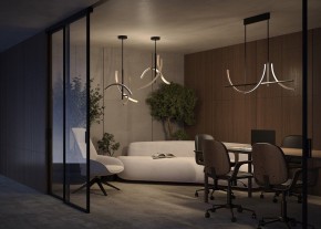 Люстра на штанге Maytoni Wabi MOD428PL-L27BK в Надыме - nadym.ok-mebel.com | фото 6