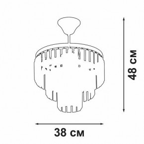Люстра на штанге Vitaluce V5825 V5825-8/4PL в Надыме - nadym.ok-mebel.com | фото 2
