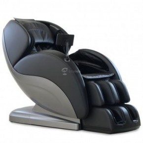 Массажное кресло PS6500 черно-серебряное в Надыме - nadym.ok-mebel.com | фото