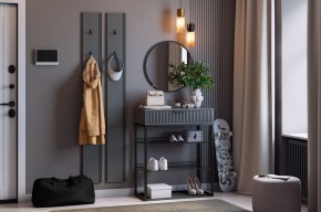 МЕБЕЛЬСОН К19 Прихожая (графит) в Надыме - nadym.ok-mebel.com | фото