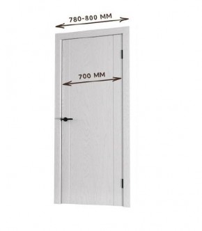 Межкомнатная дверь Bolivar Роялвуд белый (комплект) 700 в Надыме - nadym.ok-mebel.com | фото
