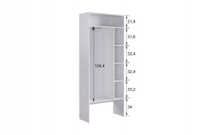 МЕРСИ Прихожая (модульная) графит в Надыме - nadym.ok-mebel.com | фото 5