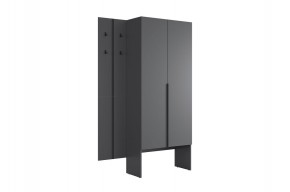 МЕРСИ Прихожая (модульная) графит в Надыме - nadym.ok-mebel.com | фото 6