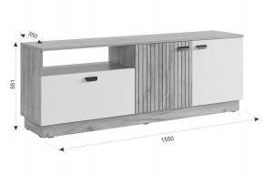 МОДИ К1 Гостиная (белое дерево) в Надыме - nadym.ok-mebel.com | фото 4