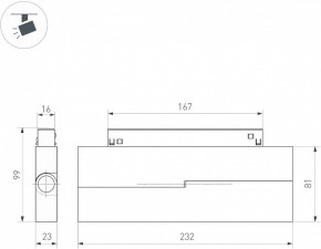 Накладной светильник Arlight MAG-ORIENT 049995 в Надыме - nadym.ok-mebel.com | фото 3