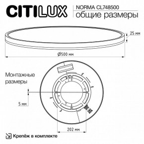 Накладной светильник Citilux Norma CL748500 в Надыме - nadym.ok-mebel.com | фото 11