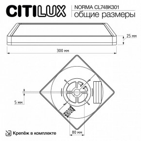 Накладной светильник Citilux Norma CL748K301 в Надыме - nadym.ok-mebel.com | фото 11
